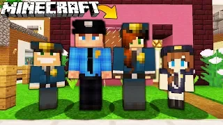 RODZINA POLICJANTÓW W MINECRAFT || MINECRAFT RODZINA