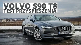 Volvo S90 2.0 T8 Twin Engine 390 KM (AT) - acceleration 0-100 km/h