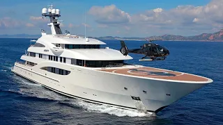 M/Y AMATASIA | 85m/278'10" Lurssen motor yacht with helipad built to PYC - Superyacht Tour