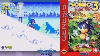 Sonic the Hedgehog 3 (Соник 3) - прохождение игры + секретные уровни (Sega Mega Drive)