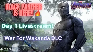 Marvel's Avengers : War For Wakanda Black Panther PS5 LIVESTREAM