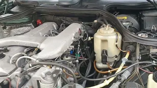 Mercedes Benz 300 DT engine running