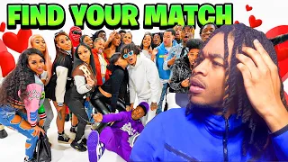 SNSKingBash Reacts To Find Your Match! | 13 Boys & 13 Girls Atlanta!
