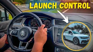 ACELERANDO TUDO NA TIGUAN STAGE 3 (IS38) - LAUNCH CONTROL TIGUAN R LINE