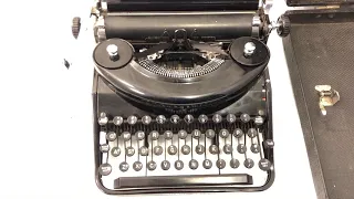 1937 Remington Typewriter