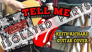 The Rolling Stones - Tell Me Keith (Richard Guitar Cover) Isolated Parts