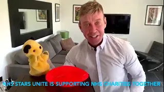 Sooty and Richard Cadell on the NHS Superheroes and Superstars United Livestream 2020