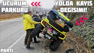 💥 ÖLÜMCÜL PARKURDAN YOLDA KAYIŞ KOPTU! MOTORLAR ÜRKTÜ - ATV OFF-ROAD 💥POLARIS - CAN-AM CF MOTO VLOG