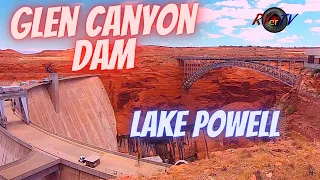 Glen Canyon Dam - Lake Powell Recreation Area - Page Arizona