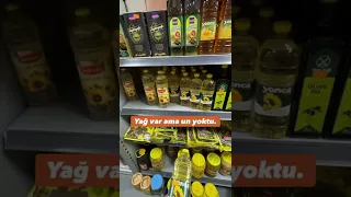 Almanya’da yağ ve un yok mu?