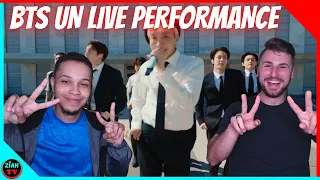 BTS UN PERMISSION TO DANCE PERFORMANCE - REACTION