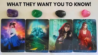 ✨ WHAT THEY MOST WANT YOU TO KNOW 💖💎✨ Their Thoughts and Feelings! PICK A CARD Love Tarot Timeless