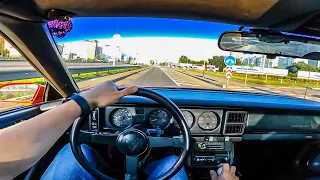 1989 PONTIAC FIREBIRD 2.8 MT - POV TEST DRIVE / Тест драйв от первого лица