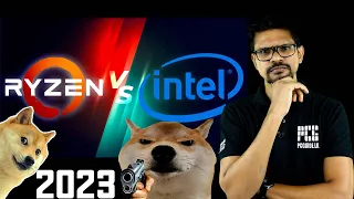 AMD vs intel 2023 Comparison - Performance - Power