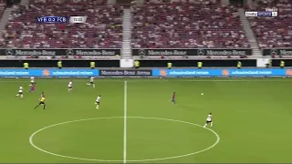 Riqui Puig goal vs Frankfurt