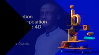 introduction to 3D composition using Cinema 4D reel