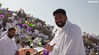 ITV News' Shehab Khan offers a rare glimpse of what it is like to make the Hajj pilgrimage
