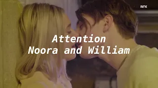 noora and william (skam) // attention