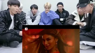 Bts||reaction to indian Bollywood song| odhani|Full video watching#bts#btsreaction