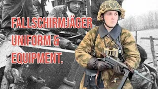 Getting dressed as a WW2 German Paratrooper during the battle of the bulge!