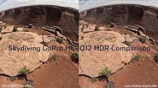 GoPro HERO12 HDR test vs GoPro HERO11