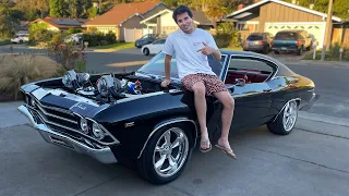 First Startup of my Twin Turbo 1969 Chevelle