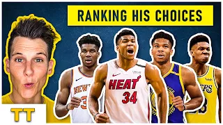 GIANNIS free agency - team with THE BEST CHANCE to sign him [RANKING THE TEAMS]