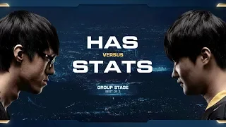 Stats vs Has PvP - Group C - 2018 WCS Global Finals - StarCraft II