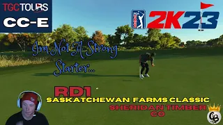 (XBOX)You Gotta Be Kidding | RD1- Saskatchewan Farms Classic - TGC CC-E | Pga2k23 Gameplay & Comm