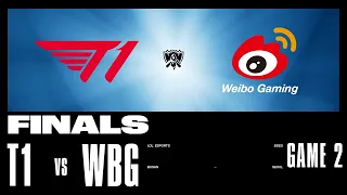 WBG vs. T1 - Game 2 | FINALS Stage | 2023 Worlds | Weibo Gaming vs T1 (2023)