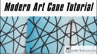 Easy Polymer Clay Cane: Modern Art Cane Tutorial