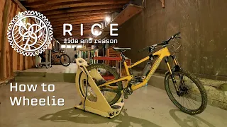 How to Wheelie on Mountain Bikes