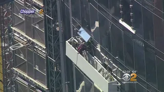 Window Washers Rescued From High Above TriBeCa