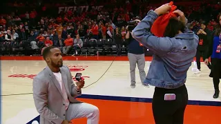 Portillo's Halftime Marriage Proposal