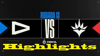 LOUD VS LIBERTY JOGO 02 | Highlights | SPLIT 2 - Semana 07 CBLOL 2023 | LLL VS LBR