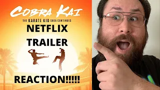 COBRA KAI | The Karate Kid Legacy Continues | Netflix - REACTION!!!!!