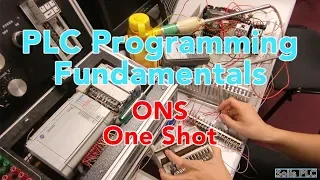 Ladder Logic Programming Basics - ONS | One Shot Instruction in RSLogix Studio 5000