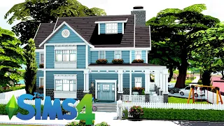 Spring is in the air Suburban Home - No CC Sims 4 Speedbuild
