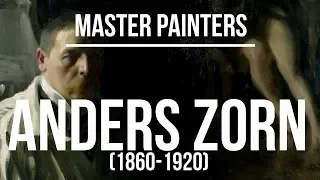 Anders Zorn (1860-1920) A collection of paintings 4K Ultra HD