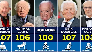 60 Legend Actors Who Lived Over 100 Years of Age | 2024 (Updated)