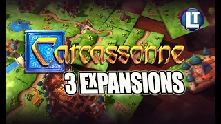 CARCASSONNE / How To Play The Expansions / DIGITAL Tutorial / Part 2