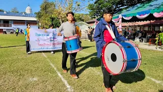 ขบวนพาเหรดนักกีฬาสีแดงและสีเหลืองงานกิจกรรมกีฬาสี“พุทไธเกม”โรงเรียนวัดพุทไธศวรรย์:21 - 22 ธ.ค. 2566