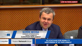 Blockchain for Mobility at EU Parliament (Blockchain for Europe) Traders Network Show - Equities.com