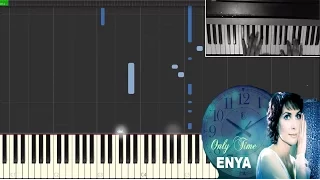 Enya - Only Time - *Piano Tutorial (How To Play Piano Online)* - Easy (Jacob Price)