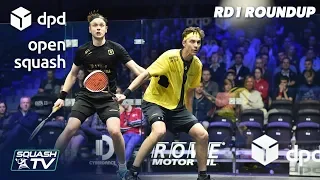 Squash: DPD Open 2019 - Men's Rd 1 Roundup