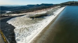 LIVE STREAM: Oroville Failure Dam - earlier footage Оровилл разрушение дамбы - ранее кадры