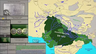 The History of Alchon Huns: Every year (370~650)