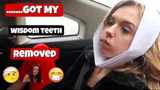 Vlog #8; Got My Wisdom Teeth Removed | Gabby J David