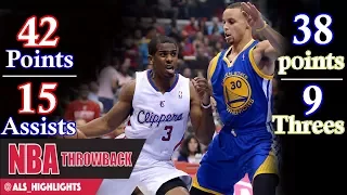 Stephen Curry vs Chris Paul NASTY Duel 2013.10.31 - Steph With 38 Pts, 9 3's, CP3 With 42/15 Ast!