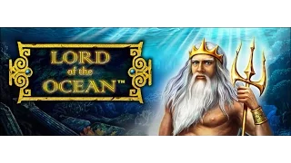 Lord of the ocean slot machine by Novamatic, Live play, free spins, Big win & handpay win (photo)